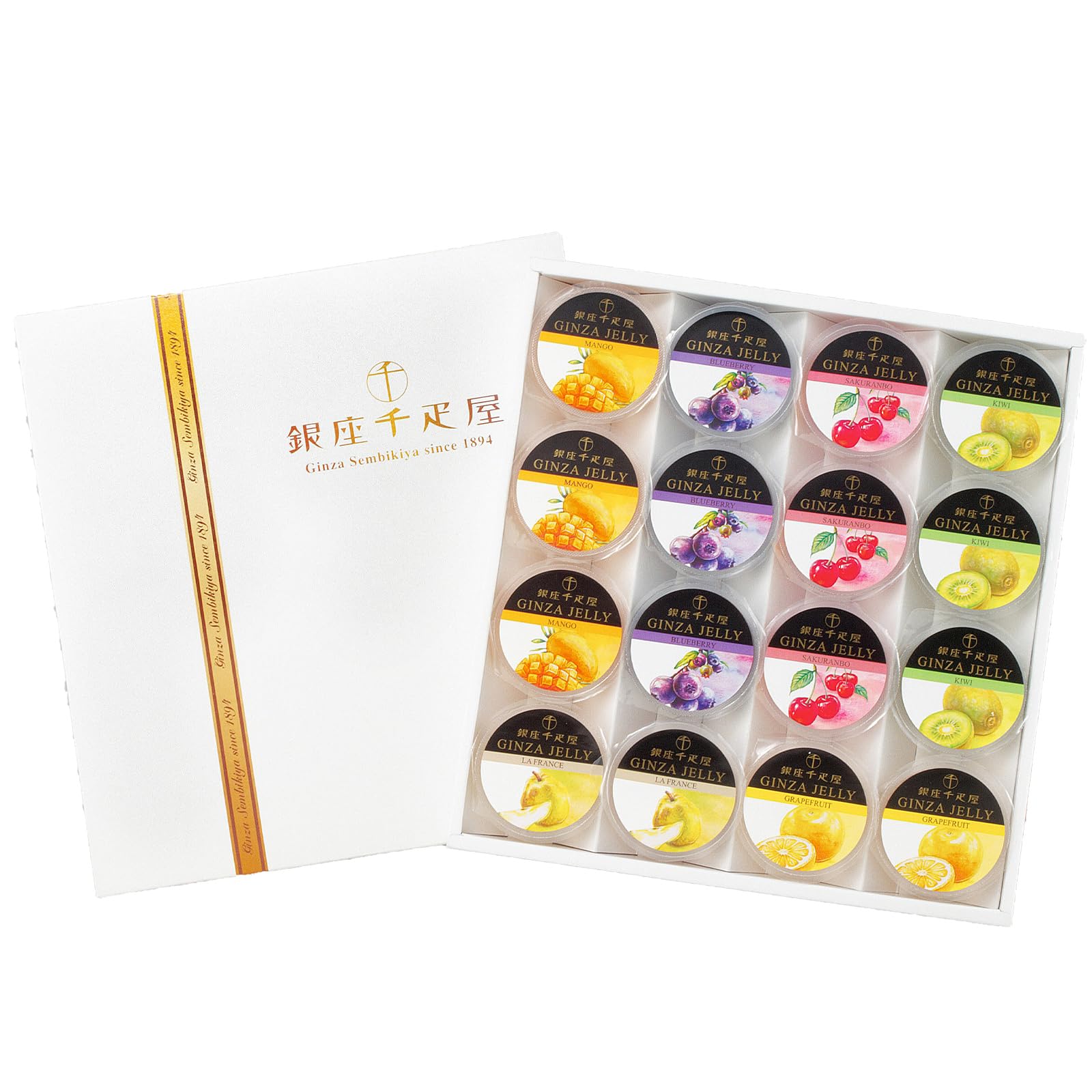 ギフト お菓子 ゼリー 詰合せ パティスリー銀座千疋屋 銀座ゼリーＣ(16個入)商品画像