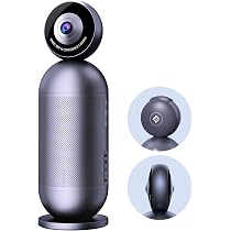 Amazon.com : EMEET Meeting Capsule Pro, Dual 4K Lenses 360° Auto ...