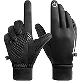 YukiniYa Kids Winter Warm Gloves for Boys Girls 3-15 Years Running Cycling with Waterproof Coating Anti-slip Touchscreen