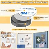 FINDMAG 30 Pack Fridge Magnets 18 mm x 5 mm Ceramic with Adhesive Backing view 4