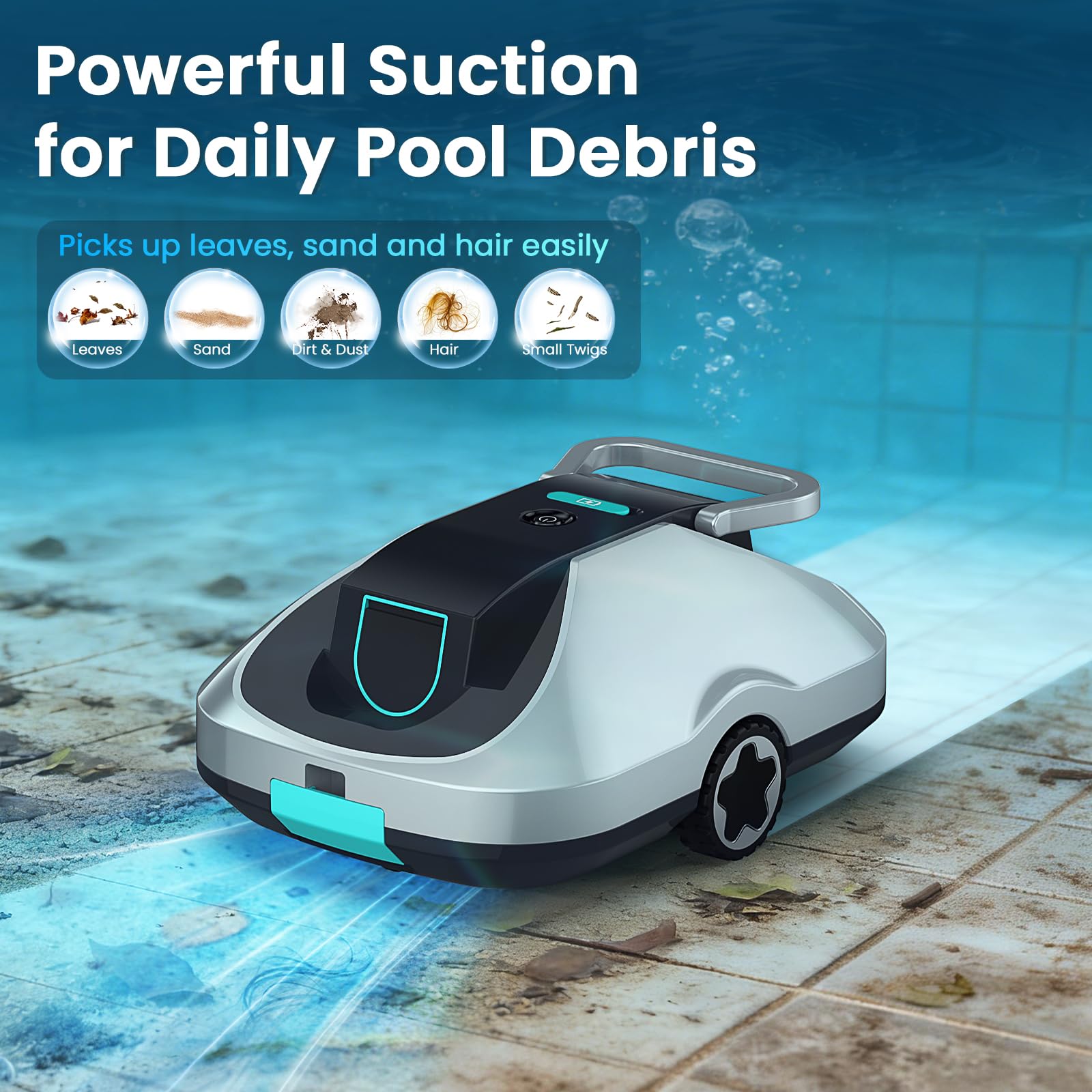 Condition photo showing New/Like New for c1 robotic pool cleaner, cordless pool vacuum