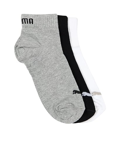 Puma Mens White/Black/Grey Socks - IN91079601-37/40