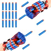 2 Pack Spider Web Shooters Hero Launcher Wrist Toy Set, Cosplay Gloves with Funny Decorate Kids Educational Toy Set for Kids Age 4-8