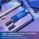 Western Digital WD Blue SN5000 4TB NVMe M.2 2280 PCIe Gen4 Read 5500MB/s view 6