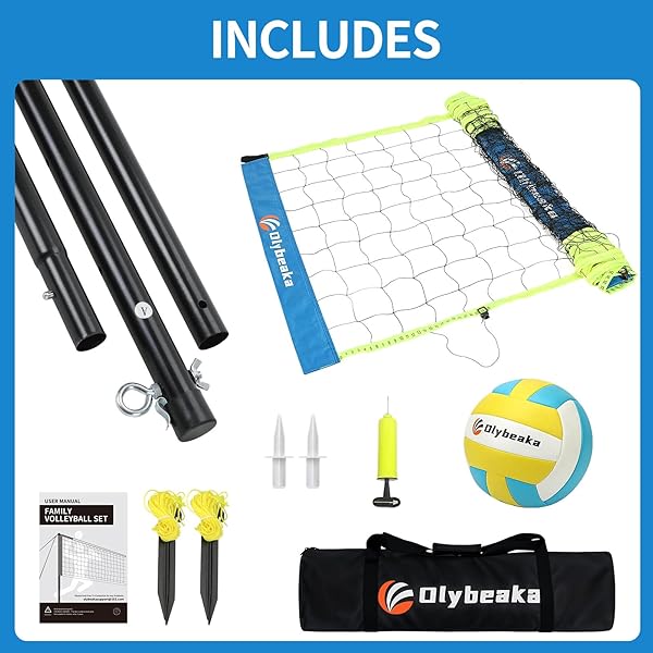 OUTDOOR VOLLEYBALL NET SET