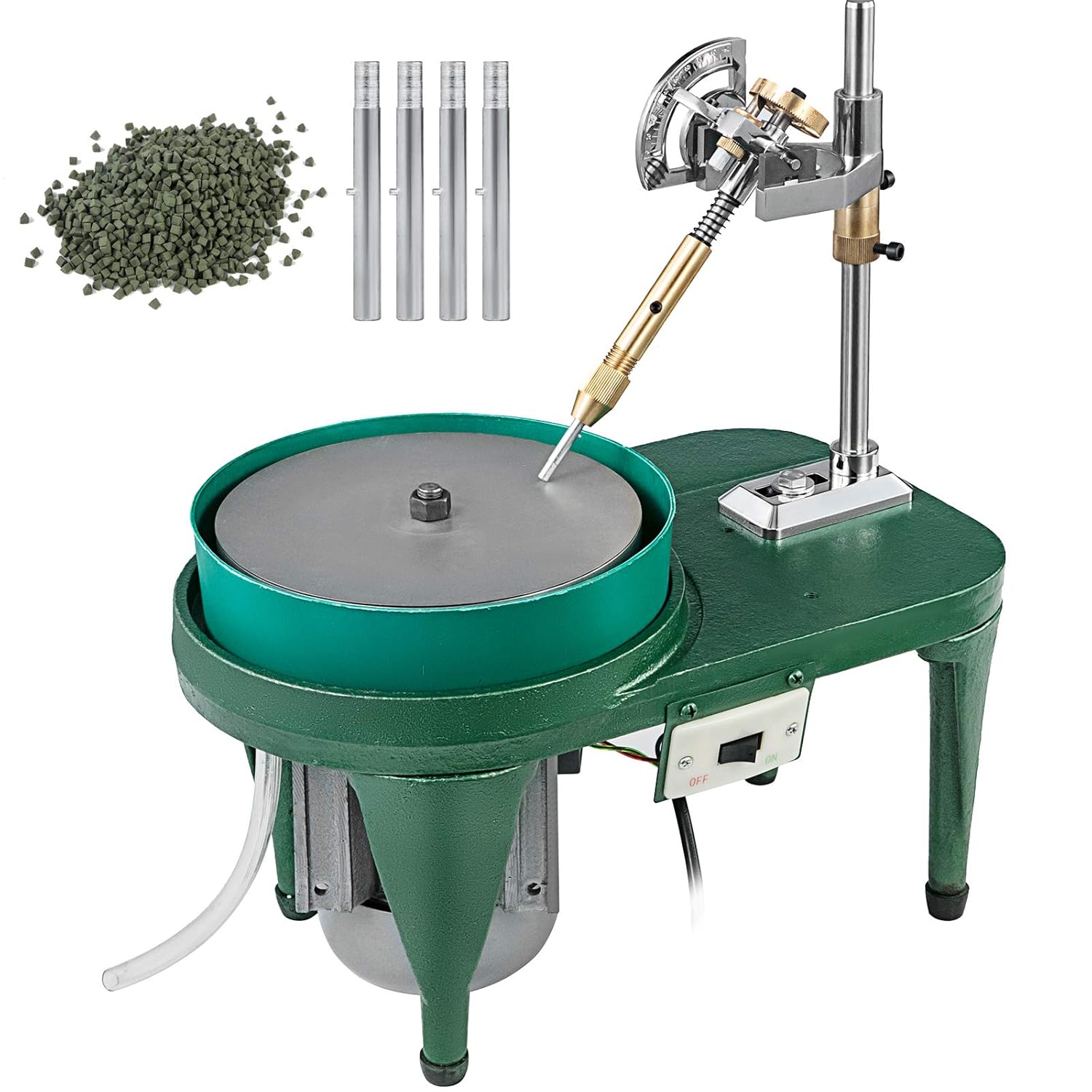 VEVOR Gem Faceting Machine 8inch Rock Polisher Lapidary Equipment