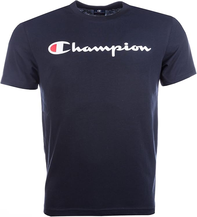 t shirt champion rouge homme