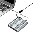 USB C 40Gbps Two-Slot M.2 NVMe SSD Enclosure Compatible with Thunderbolt 3, Thunderbolt 4