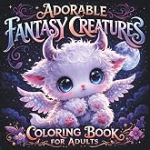 Adorable Fantasy Creatures Coloring Book For Adults: Adorable Mythical Creatures for Relaxation and Mindfulness