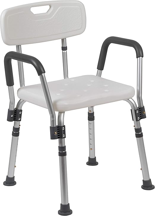 amazon shower chair with arms