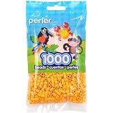Perler Beads Fuse Beads for Crafts, Orange, Small, 1000pcs