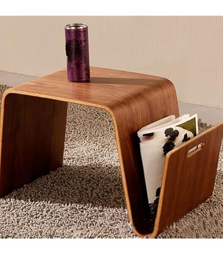 Amazon.com: OFFI & Co. Authentic Mag Table in Walnut : Home