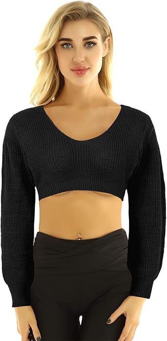 short cropped sweater