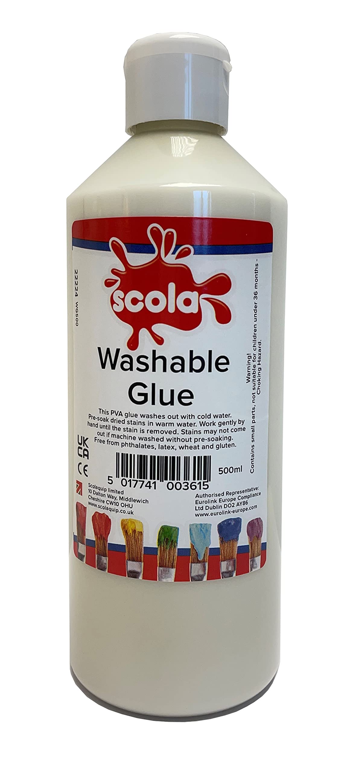 Washable PVA Craft/School Glue 500ml