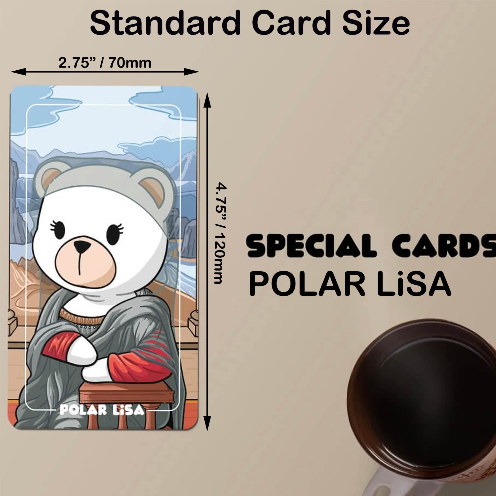 mrdiyshisha Teddy Tarot Deck Ver.2, 79 Adorable Tarot Cards - Standard Size (4.75