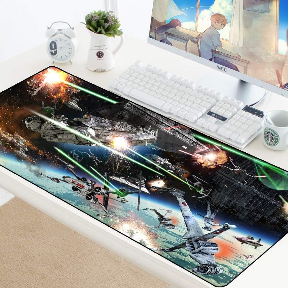 BILIVAN Star Wars Mousepad Gaming Mouse Pad Gamer Mat Game Computer Desk Padmouse Keyboard Large