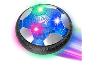 Foneso Hover Soccer Ball for Kids, Indoor Soccer Ball Toys, Perfect Birthday Xmas Gifts for Age 3 4 5 6 7 8-12 Year Old Kids Boys Girls (Hover Soccer Ball Only)