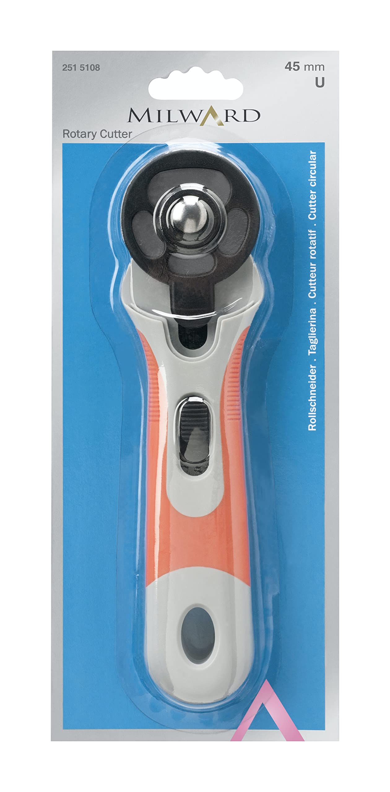 Milward 2515108 Rotary Cutter: 45mm Diameter: 1 Piece, Assorted