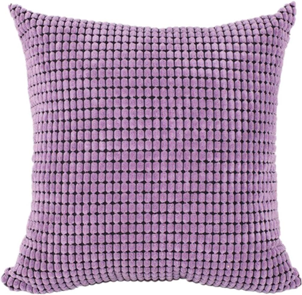 Nunubee Plush Home Cushion Cover 50 * 50cm Pillowcase Throw Pillow Case Sofa Decoration