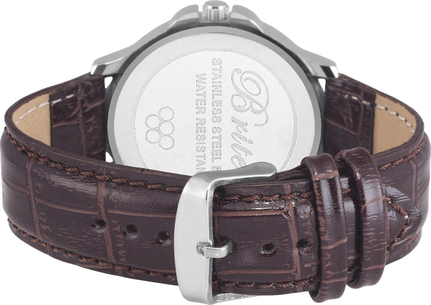 britex analogue white dial men's & boy's watch - bt7017