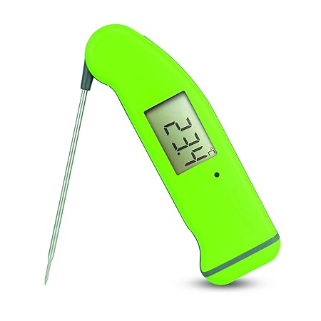 ETI SuperFast Thermapen, Thermometer mit automatischem 360 ° drehbarem Display (grün), Bedienungsanleitung evtl. nicht in deu