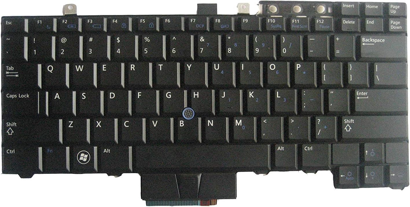 Keyboard for Dell Latitude E6400 E6410 E5510 E6500 E6510 E5500 Backlit + Clear Protector Cover