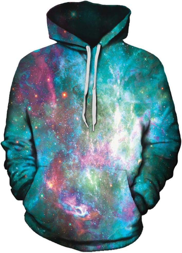 Gratefully Dyed Galactic Transmission Hoodie - Premium All Over Print Graphics