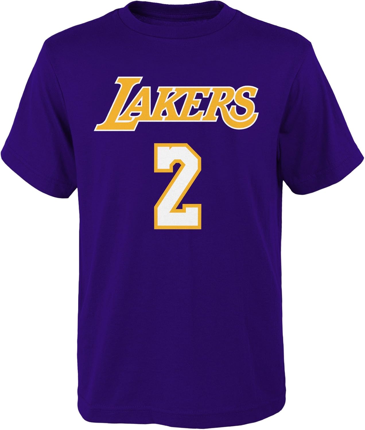 lakers t shirt purple