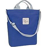Lily queen Women Canvas Tote Handbags Casual Shoulder Work Bag Crossbody