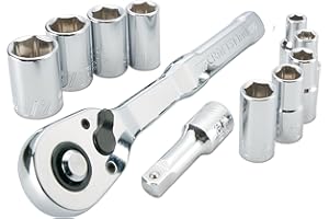 CRAFTSMAN Mechanics Tool Set, SAE, 1/4 Inch Drive, 11 Piece (CMMT34870)