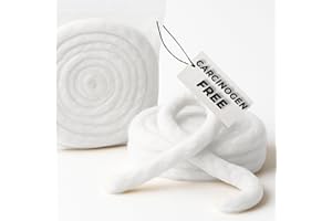 MIGASA Fluffy Cotton Coil 40ft – 100% Pure & Hypoallergenic Natural Cotton Strip for Skincare, Nail Polish Removal, Baby Care, Crafts & Beauty Use – Ultra Soft, Absorbent & Easy to Tear