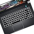 Keyboard Cover for Dell Alienware m15 R6 R7 R5 & m16 R1 R2, Alienware x15 R1 R2 & x17 R1 R2 & G16 7630 7620 Laptop - Black