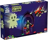 PLUS PLUS Building Blocks Toy 360 pc Glow in the Dark Creative STEM Play
