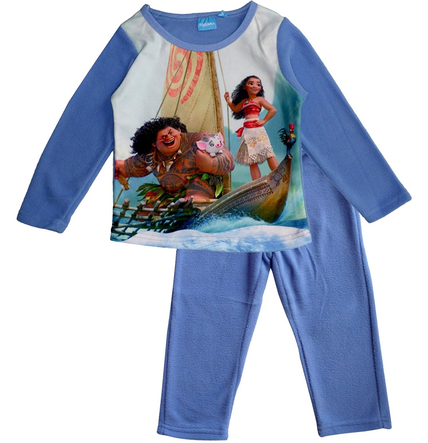 Disney Moana Girls Polar Fleece Winter P Buy Online In Guernsey At Desertcart