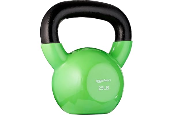 Amazon Basics Vinyl Kettlebell