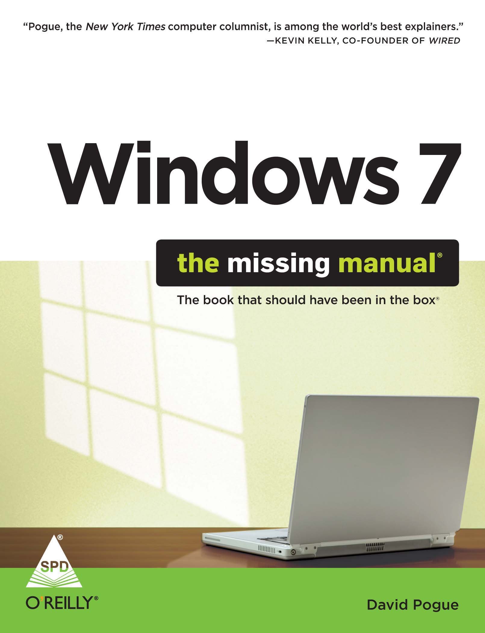 Buy Windows 7: The Missing Manual Book Online at Low Prices in India |  Windows 7: The Missing Manual Reviews & Ratings - Amazon.in