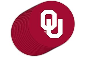 P. GRAHAM DUNN University of Oklahoma Logo 4 x 4 Paperboard Celebration Coasters Pack of 12
