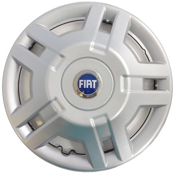 Genuine Fiat 15" Wheel Trim For Fiat Ducato Motorhome Or Van Blue Logo