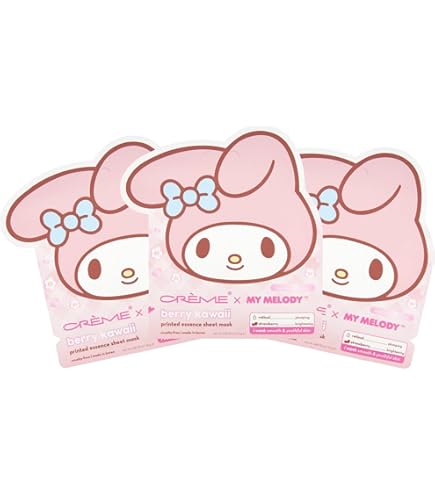 Amazon.com : The Crème Shop x My Melody Mellow Melo Printed