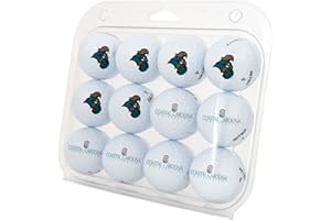 Desert Cactus Coastal Carolina University Dozen Golf Balls - Full Color 12 Pack, CCU Chanticleers Officially Licensed Gear