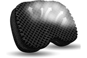 NEW-Vi Anti-Slip Kayak Seat Cushion - Waterproof Thicken Gel Boat Kayak Canoe Rowing Stadium Pad for Sit in Kayak Chair Lifet