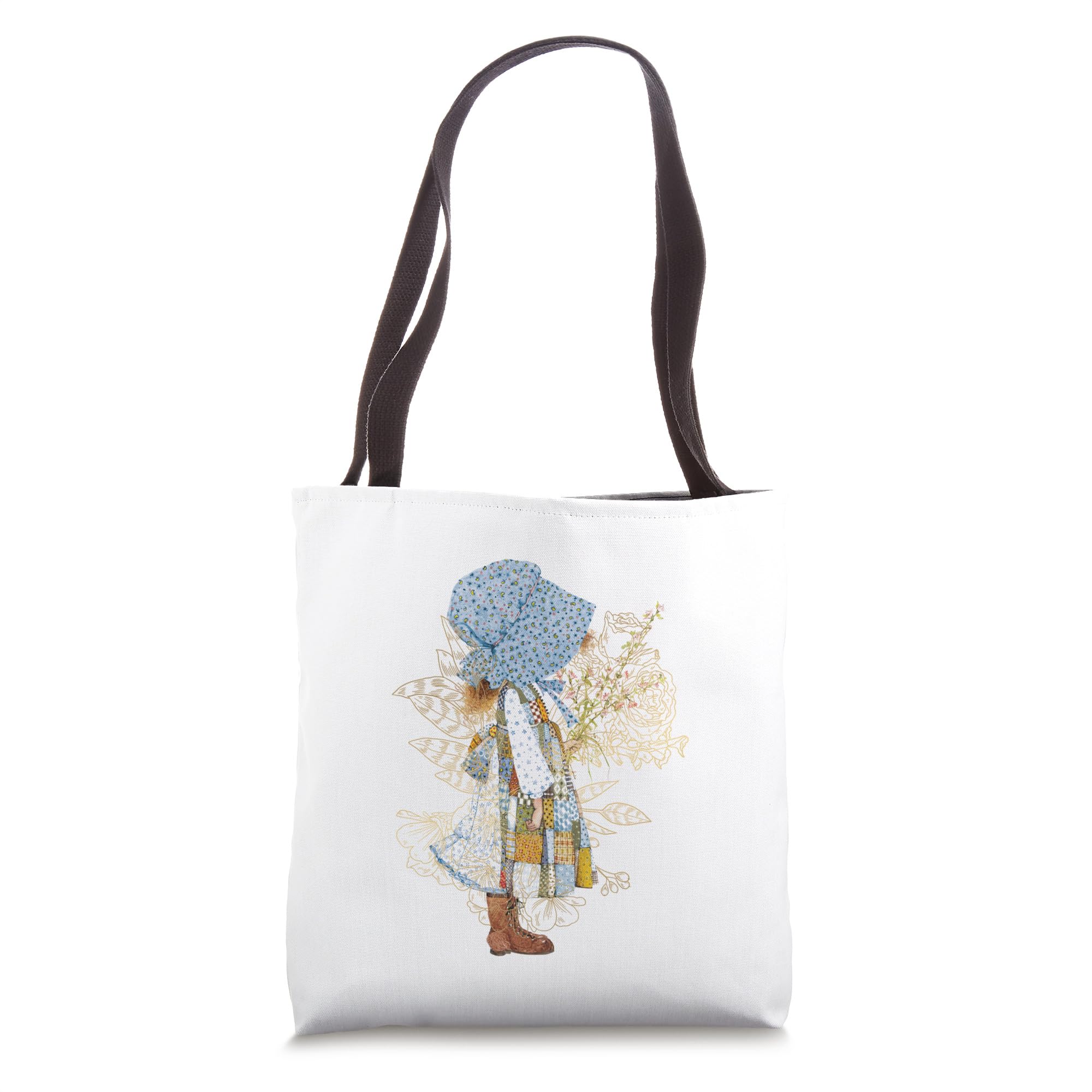 Photo 1 of Holly Hobbie Classic Hat And Flowers Tote Bag