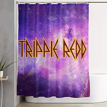 Yuantaicuifeng Trippie Redd Logo Duschvorhang Badezimmer Standard