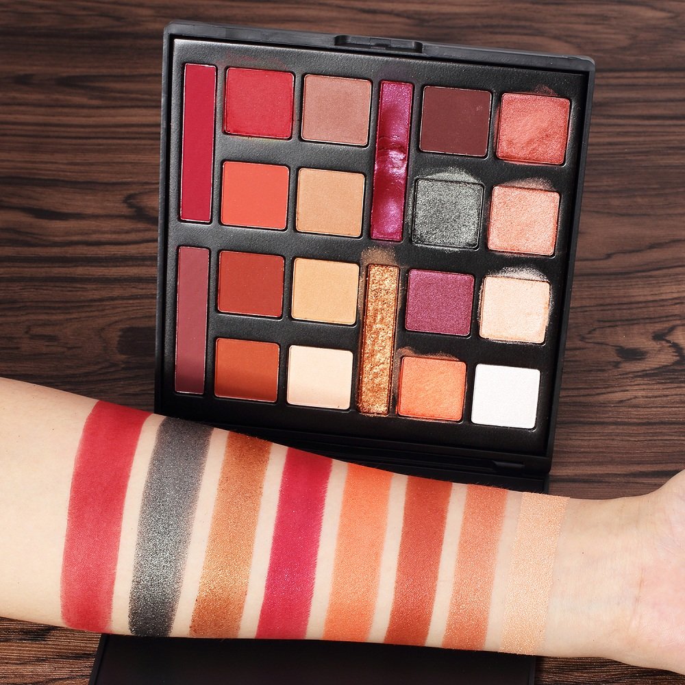 Pro Eyeshadow Palette, Valuemakers Shimmer & Matte Eye Palette-Waterproof Neutrals Cosmetics Make Up Tools Kit(20 Colours)