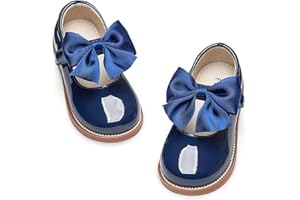 Felix & Flora Toddler Girl Oxford Dress Shoes - Mary Jane Flats for Little Girl Party School Shoes.