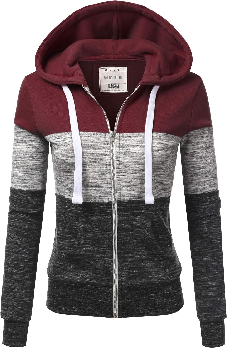 Lightweight Thin Zip-Up Hoodie Jacket for Women with Plus Size