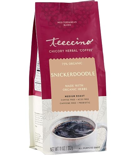 Amazon.com : Teeccino Hazelnut Chicory Coffee Alternative - 11