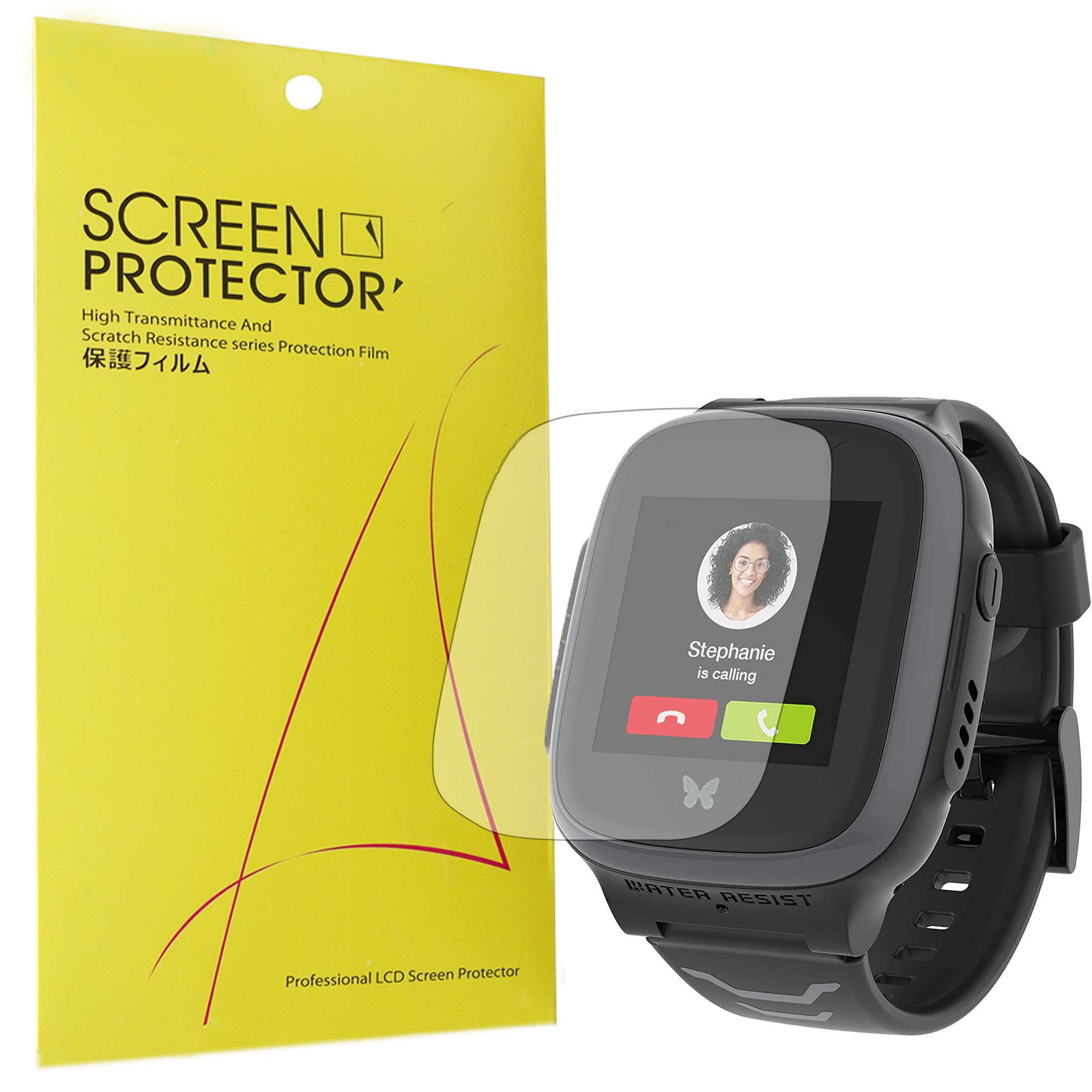 Compatible for XPLORA X5 Play Screen Protector, [6 Pack] onetuo Premium High Definition Ultra HD Film Compatible for XPLORA X5 Play Kid Smartwatch (6 pack)