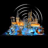Led Lighting Kit with Sensor Light for Lego 76419 Hogwarts Castle and Grounds, Lighting Accessories Compatible with Lego 76419(Lights Only, No Model) - Sensor Version