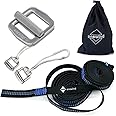 Onewind 2 * 10Ft Hammock Straps Set, Hammock Straps for Trees Heavy Duty Tree-Friendly Straps Hanging Kit with Cinch Buckle 1 Inch Wide 1500 LBS Durable Lightweight No-Stretch and Easy to Set Up